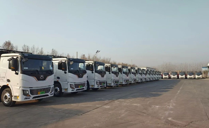 首批交付！徐工純電動(dòng)牽引車開(kāi)進(jìn)山東聊城