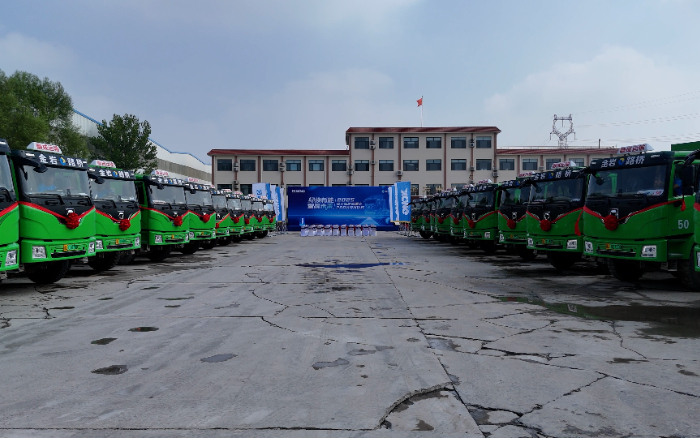 200臺徐工新能源重卡，奔赴華北！